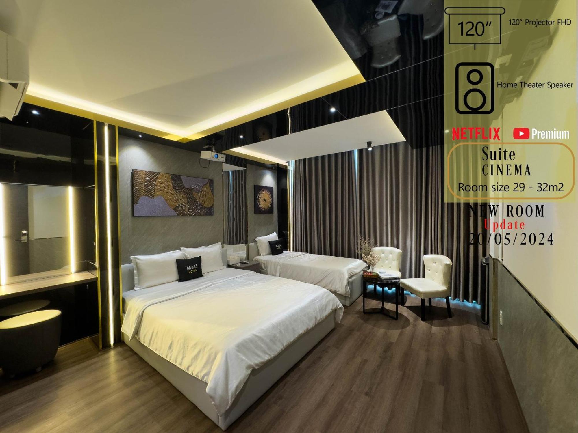 M&H Hotel Ho Chi Minh-staden Exteriör bild
